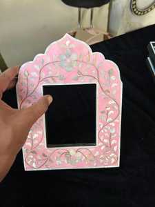 Décoration murale en forme de fleur en nacre faite à la main et écologique, avec taille personnalisable pour Noël - Product Image 3