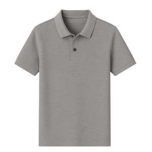 Chemise décontractée pour homme en coton 100% blanc, à manches courtes, séchage rapide, tricotée, impression numérique sur le devant, logo personnalisé, service OEM - Product Image 3