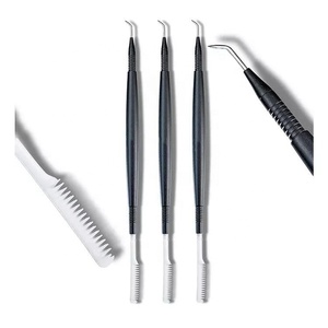 เครื่องมือยกขนตาสเตนเลสสตีลสีเงิน/ตัวแยกขนตา/เครื่องมือยกขนตา - Product Image 1