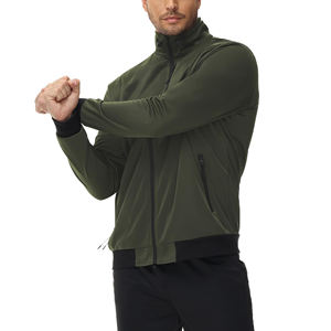 Chándal con cremallera más vendido, de calidad única, ligero, con mangas largas, cintura con cordón y cuello alto para hombre - Product Image 4