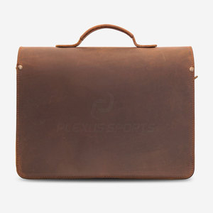 Nuevo Maletín Profesional para Portátil de Cuero Genuino Resistente, Gran Capacidad, Múltiples Bolsillos de Almacenamiento, Opciones Personalizables - Product Image 5