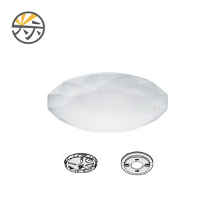 โคมไฟเพดานทรงกลมแบบฝัง Slim Flush Mount รุ่น Full Moon 10-25 วัตต์ AC100-240V LED IP54 ดีไซน์เพชร พร้อมระบบหรี่แสงได้ ไม่กระพริบ - Product Image 1
