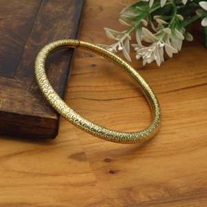 Tobillera con diseño de escamas de pez, de latón dorado y plateado, estilo bohemio, joyería retorcida para mujer. - Product Image 4