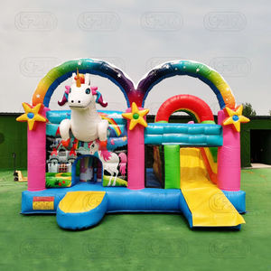 Toboggan aquatique <span class=keywords><strong>gonflable</strong></span> commercial combiné avec château <span class=keywords><strong>gonflable</strong></span> <span class=keywords><strong>licorne</strong></span>, trampoline, château <span class=keywords><strong>gonflable</strong></span>, maison de rebond - Product Image 4