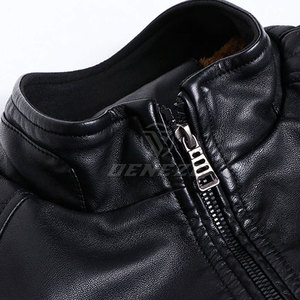Chaqueta de Cuero de Diseño Único y Calidad Premium para Hombre, Nueva Colección de Invierno en Venta Online - Product Image 3