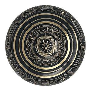 Majestic Brass Adult Cremation Memorial Urn Funeral <b>Ash</b> <b>Keepsake</b> Holder Featuring Secure Decorative Threaded Lid Design - Product Image 5