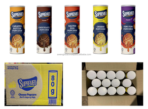 ซูพรีมโอ ป๊อปคอร์นรสไข่เค็ม ขนมขบเคี้ยวแบบกระป๋อง ผลิตในมาเลเซีย - Product Image 4