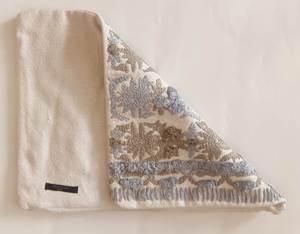 Bohemian Embroidered Cotton <b>Linen</b> Cushion <b>Cover</b> with Floral Pattern Zipper Closure Rectangle Home Decor - Product Image 2