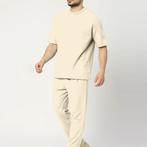 Conjunto de Camiseta y Pantalones Cortos para Hombre al por Mayor, Económico, Verano, Manga Corta, Transpirable, Informal, para Correr, a la Moda - Product Image 2