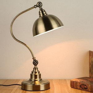 Minimalist Metal <b>Table</b> <b>Lamp</b> with Movement Metal Shade Decorative <b>Lamp</b> - Product Image 3