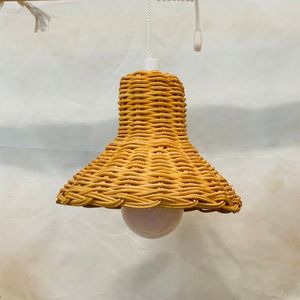 Abat-jour en rotin naturel, tissé à la main, pour suspension luminaire, idéal pour la décoration intérieure de cafés et de complexes hôteliers, fabricant OEM - Product Image 5