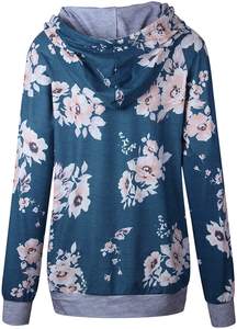 Sweat-shirts à capuche personnalisés en gros avec logo, impression par sublimation, poids lourd, pour hommes et femmes, unisexe, impression couleur sur toute la surface du sweat-shirt - Product Image 2