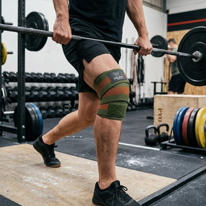 Rodilleras de Alta Resistencia para Cross Training, Levantamiento de Pesas, Sentadillas, Peso Muerto, Entrenamiento de Fuerza y Soporte Deportivo - Product Image 2