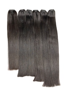 Extensiones de cabello humano natural liso doble dibujado 100% vietnamita tejido de cutícula alineada precio al por mayor para mujeres negras - Product Image 3