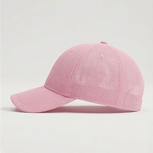 Casquettes de baseball trucker en maille rose pour femmes, modèle tendance, ajustement universel, chic, casquette premium, aventure, coton supérieur A1, populaire - Product Image 3
