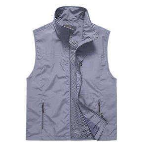 Chaleco Softshell sin Mangas para Hombre, Diseño Personalizado para Exteriores, con Cierre Completo, Cortavientos, para Deportes, Viajes y Senderismo, Estilo Único - Product Image 1