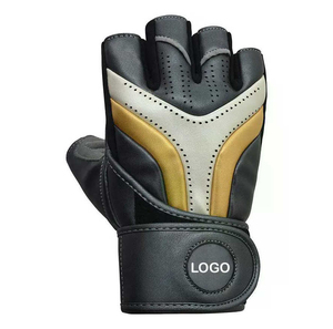 Custom Logo Gym Workout <b>Gloves</b> Anti Slip Weightlifting <b>Gloves</b> for Bodybuilding Fitness and Cross Training Factory - Product Image 2