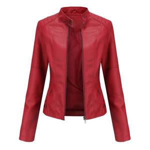 Veste matelassée en cuir véritable pour femme de qualité supérieure, imperméable, coupe-vent, respirante, avec fermetures éclair, manches longues, pour l'hiver - Product Image 1