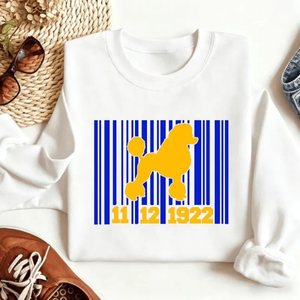 T-shirt à manches longues imprimé graphique Sigma Gamma Rho pour femmes, avec lettres grecques personnalisées, col rond décontracté, pull tendance et sportif - Product Image 1