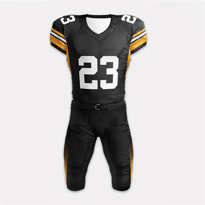 Uniforme de football américain en polyester, faible quantité minimum de commande, disponible à un prix raisonnable - Product Image 2