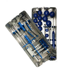 DIVIED INTERNATIONAL Kit d'instruments chirurgicaux orthopédiques en acier inoxydable pour implant de remplacement total de la hanche, certifié CE - Product Image 5
