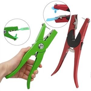 Ear Tag Pliers For Cattle Sheep Pigs Horses Rabbits Ear Label Scissors <b>Metal</b> Thorn <b>Tongs</b> For Animal Identification Equipment - Product Image 1