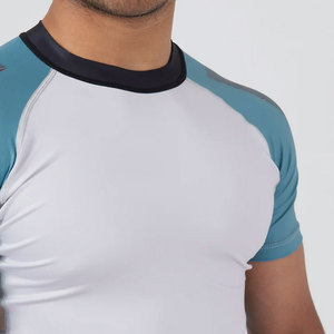 Private Label Men’s Surf Rash Guard <b>UV</b> Protection <b>Swimwear</b> Wholesale Rash Guard Wholesale Rate - Product Image 1