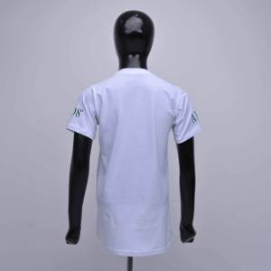 Camisetas de Mujer de Primera Calidad con Logotipo Personalizado, Cuello Redondo, Manga Corta, Bordado de Chenilla en el Frente - Product Image 2