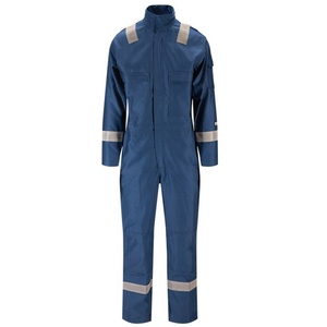 BSCI-cinta reflectante de fábrica, monos azules, traje de caldera retardante de fuego, bata de uniforme para marinos - Product Image 4