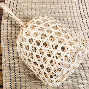 Cesta de Regalo de Bambú Hecha a Mano, Cesta de Almacenamiento de Bambú Natural, Decoración para Bodas y Navidad, Proveedor Mayorista de Vietnam - Product Image 1