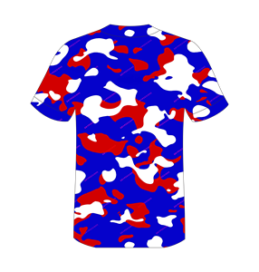 เสื้อเบสบอลแบบยูนิเซ็กซ์สั่งทำพิเศษ ไซส์ใหญ่ สีแดง ขาว น้ำเงิน ลายพราง พิมพ์ลายแบบซับลิเมชั่น แขนสั้น ผ้าโพลีเอสเตอร์ ระบายอากาศได้ดี ใส่ได้ทุกฤดู - Product Image 6