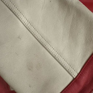 Veste en cuir Avirex avec logo brodé, col rabattu, design hiver, pour hommes, prix abordable. - Product Image 5