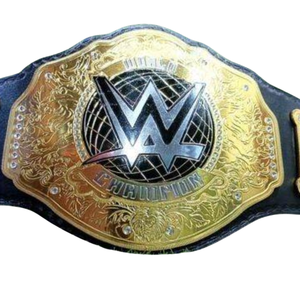 Ceinture de champion du monde WWE personnalisable, ceinture sportive de haute qualité or et noir, ceinture de titre personnalisée, éditions de collection - Product Image 5