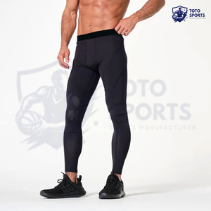 High Quality Best Service High Performance Breathable Quick Dry Gym Fitness Wear New Arrival Breathable <b>Men</b> Sports Leggings - Product Image 6