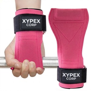 Poignées de musculation robustes personnalisables en cuir synthétique microfibre, protection professionnelle, légères, portables et souples - Product Image 1