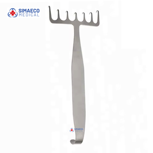 Retractor de Cejas Coronal Premium de Acero Inoxidable con Mango Ergonómico, Retracción Manual Fuerte, Certificado CE ISO Clase I ENT - Product Image 2