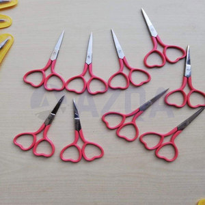 Stainless Steel 3.5 Inch Victorian Style Embroidery <b>Scissors</b> with Titanium Rainbow Finish for <b>Sewing</b> and Needlework - Product Image 4