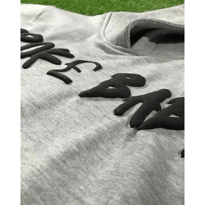 Sudadera con Capucha Estampada y Bordada de 350g, Diseño Holgado con Bolsillo, Unisex, para Invierno - Product Image 2