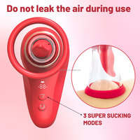 Oralsex-Spielzeuge Brustmassage Elektrische Nippel-Vakuumpumpen Großhandel Vaginalpumpen Klitoris-Saug- und Leckvibratoren für Frauen