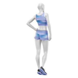 Ensemble de yoga et fitness pour femmes en gros – Soutien-gorge de sport respirant et short taille haute – Écologique, anti-humidité – Fournisseur OEM ODM - Product Image 6