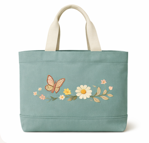 Sac fourre-tout en toile de coton recyclé en gros avec logo brodé, sacs à bandoulière personnalisés pour le shopping quotidien, tailles sur mesure - Product Image 2