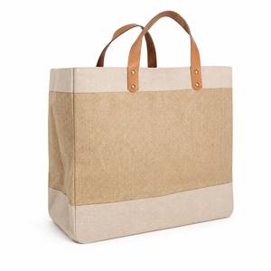 Bolsa de Yute de la Mejor Calidad con Asas, Bolsa de Compras para Comercio Minorista y Uso en Supermercados, Disponible al Mejor Precio del Mercado - Product Image 1