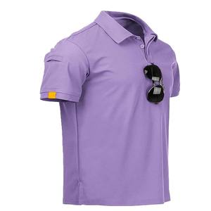 Camisetas Polo de Algodón Orgánico de Alta Calidad para Hombre, Camisetas Deportivas - Product Image 3