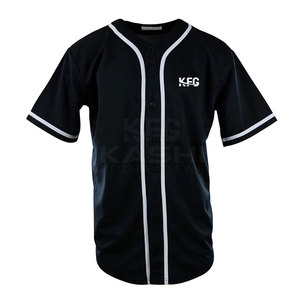 Uniforme de Béisbol Fabricado en Pakistán, Conjunto de Manga Corta con Tallas y Colores Personalizados, 100% Poliéster, para Venta en Línea - Product Image 3