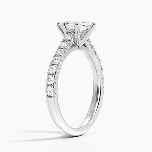 BOJ <b>Ring</b> 094 Marquise Cut 925 <b>Silver</b> Halo Stone Prong Setting <b>Solitaire</b> Diamond <b>Ring</b> 2ct D Color VVS1 Moissanite GRA Certified - Product Image 2