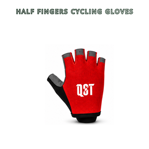 <b>Half</b> Finger Cycling Gloves Gel Padded Fingerless MTB Road Bike Riding Gloves Breathable Custom Logo - Product Image 2