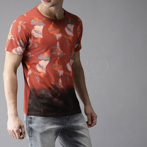 T-shirt pour homme à sublimation personnalisée, vêtement décontracté à manches courtes, respirant, léger, imprimé pour un style estival - Product Image 4