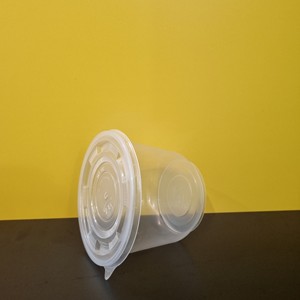 2026 New promotion Factory 500/600/700ml Plastic PP Disposable Dessert <b>Container</b> Round <b>Clear</b> Bowl Cup Fruit Boxes with Lid - Product Image 5