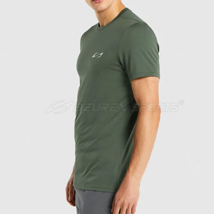 Camisetas Deportivas Transpirables de Secado Rápido de Alta Calidad para Hombre, Corte Regular, Personalizables, Tela de Spandex/Poliéster - Product Image 2
