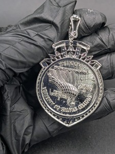 Colgante de Corona Vintage con Diseño de Reina Egipcia de 1975, Moissanita, Plata 925, Aleación de Circonio, Joyería Unisex de Moda - Product Image 6